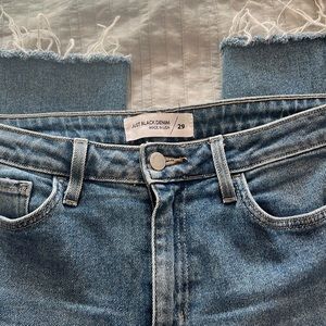 Just Black Demin // high rise // size 29